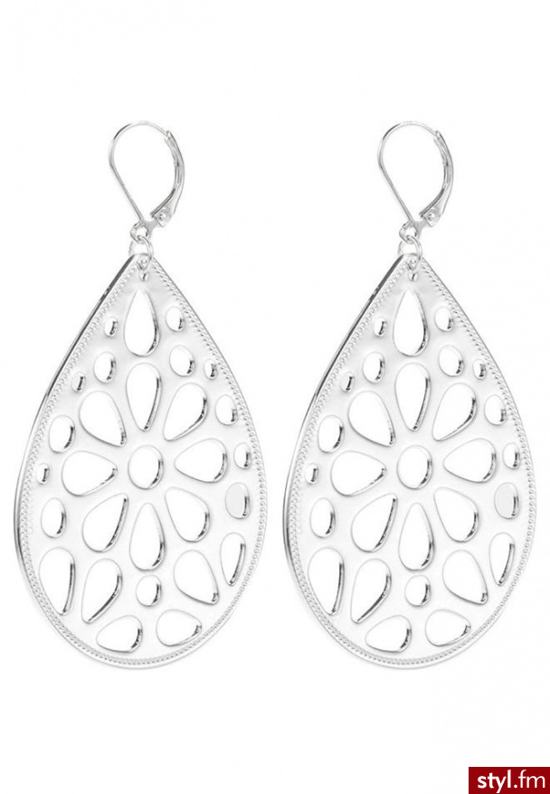 SNÖ of Sweden PRIMROSE Kolczyki srebrny - Kolczyki Biżuteria Moda