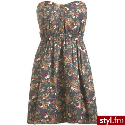 Button Front Tube Dress - Wet Seal - Polyvore. Pobrano ze strony: http://www.polyvore.com/button_front_tube_dress/thing?id=7617500 - Pozostałe Ciuchy Moda