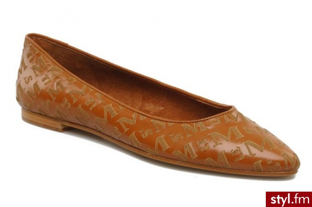 Le Mont St Michel BALERINKI G2 TOILE W BY LE MONT ST MICHEL (Beżowy) - Balerinki Buty Moda