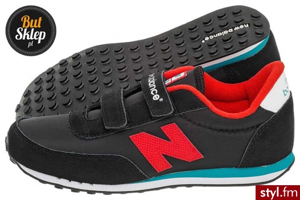NEW BALANCE BUTY DAMSKIE SPORTOWE (KE410BOY) Czarny - Sportowe Buty Moda