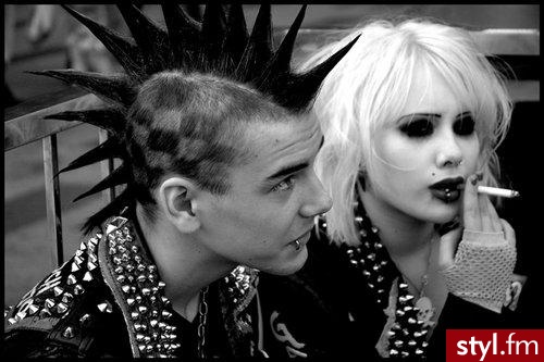 Punk Rock Alternatywne Średnie Fryzury