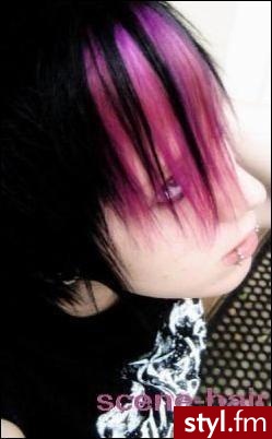 EMO Alternatywne Średnie Fryzury