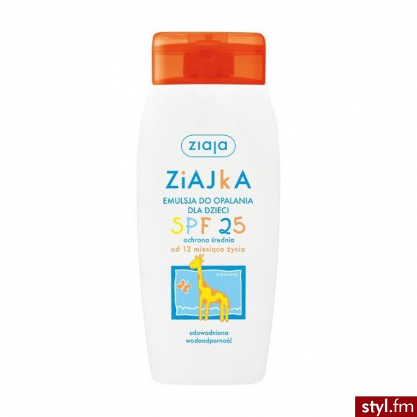 Ziaja Ziajka Emulsja Do Opalania Dla Dzieci Spf 25 150 Ml - Emu Buty Moda