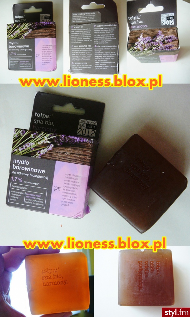 Recenzję znajdziecie na... FILMIK: http://www.youtube.com/watch?v=o0nQ3jg9E84 NOTKA NA BLOGU: http://lioness.blox.pl/2013/08/RECENZJA-Mydla-borowinowego-z-firmy-Tolpa.html - Kosmetyki