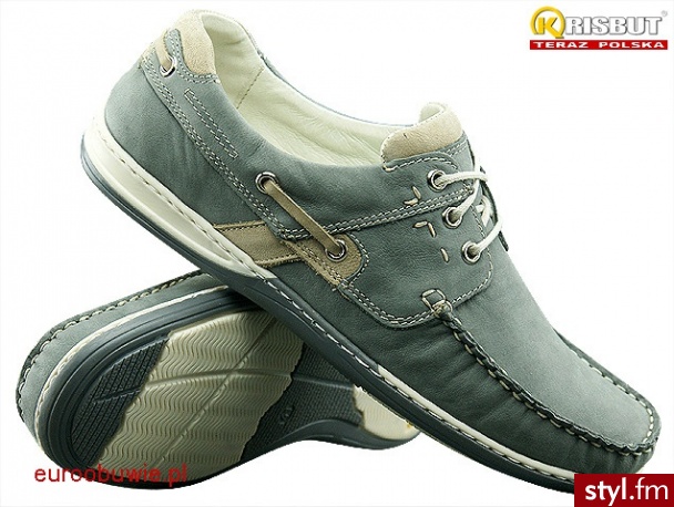 KRISBUT Obuwie Casual Półbuty KR-4392-4-C Czarne - Półbuty Buty Moda