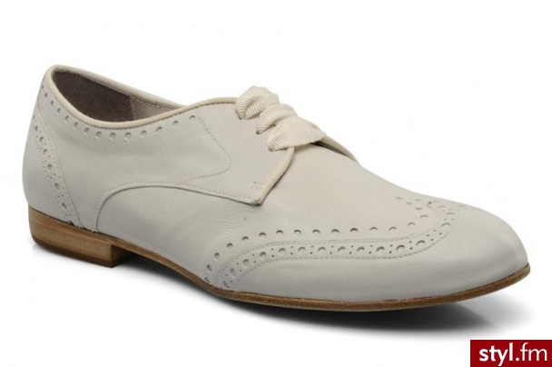 Homers BUTY SZNUROWANE FREDLA BY HOMERS (Biały) - Pozostałe Buty Moda