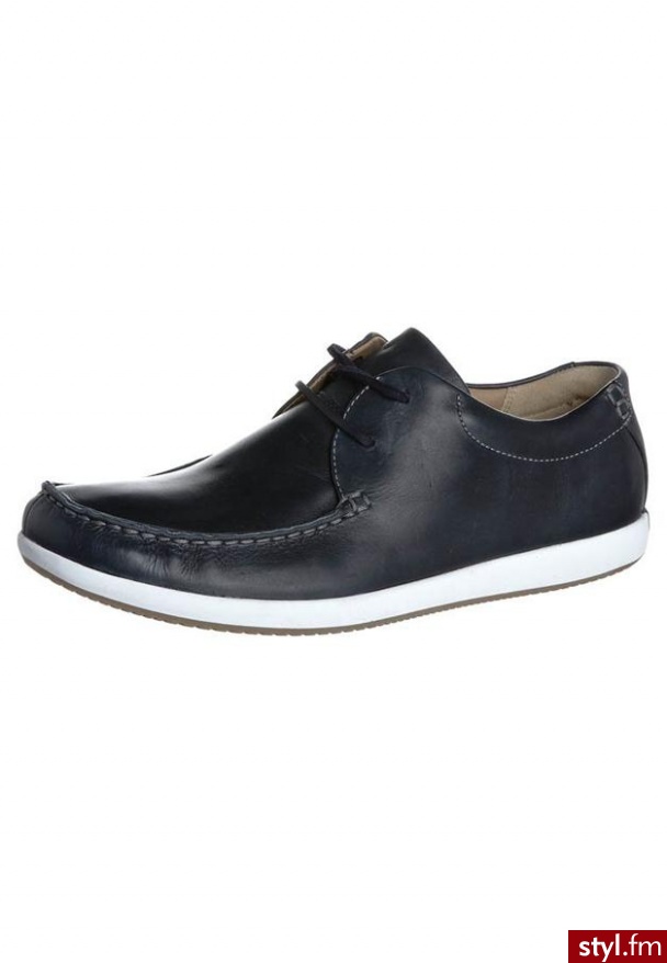 Clarks NEWTON ENERGY Oksfordki niebieski - Pozostałe Buty Moda