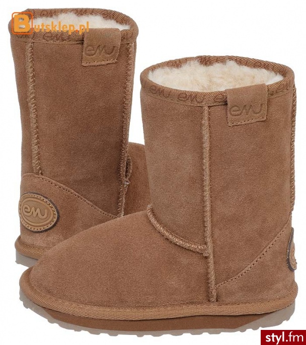 EMU Australia buty Wallaby Lo Kids Chestnut (K10102) - Emu Buty Moda