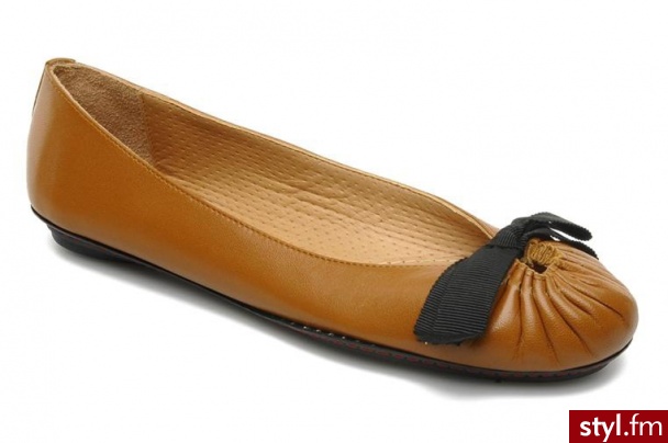 Maloles BALERINKI G2 TOILE W BY MALOLES (Brązowy) - Balerinki Buty Moda
