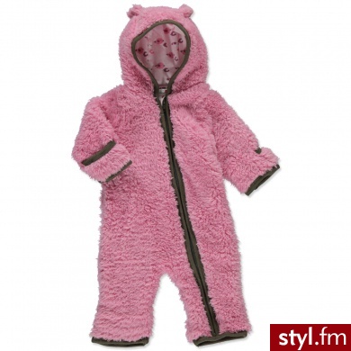 NAME IT Girls Baby Kombinezon polarowy MAYA cashmere rose jasnoróżowy - Pozostałe Spodnie Moda