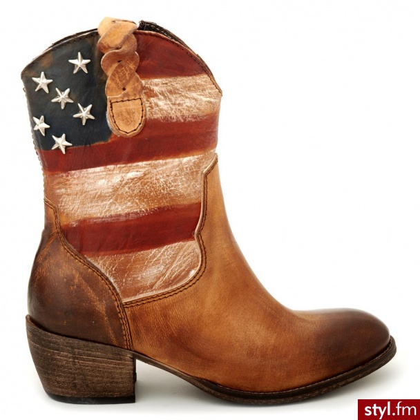 Venezia BOTKI 55002 BUF CUO - Botki Buty Moda