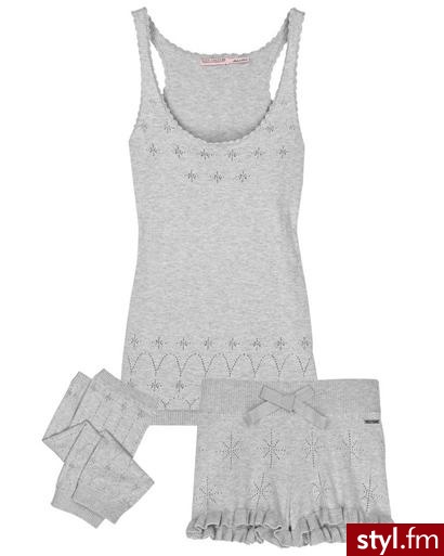 zestaw. top, szorty i ogrzewacze nóg - Juicy Couture 150$ - Pozostałe Ciuchy Moda