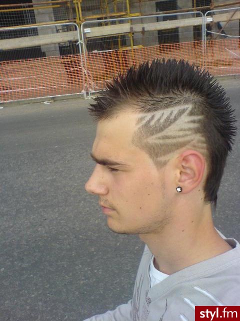 Punk Rock Alternatywne Średnie Fryzury