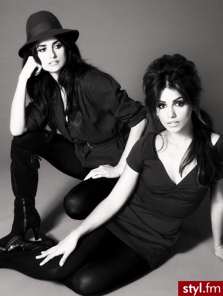 Penelope i Monica Cruz - Długie Fryzury