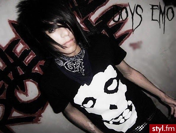EMO Alternatywne Średnie Fryzury
