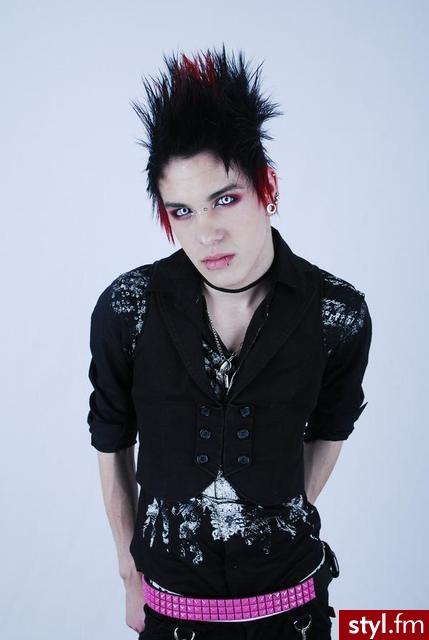 EMO Alternatywne Średnie Fryzury