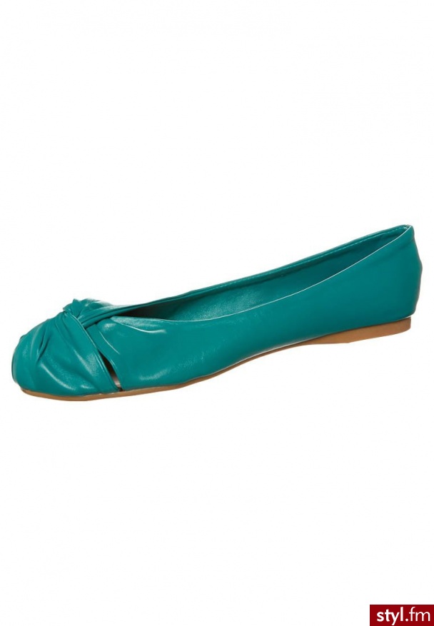Gioseppo AzORIN Baleriny turkusowy 18641 - Balerinki Buty Moda