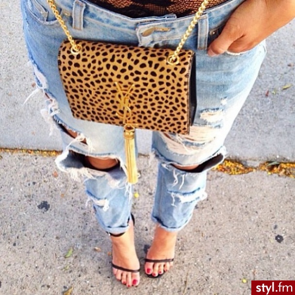 Jeansy Spodnie Moda