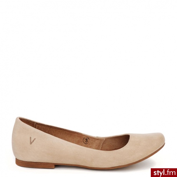 Venezia BALERINY 903 TAL BEIGE - Balerinki Buty Moda