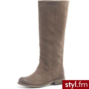 Taupe stud back boots - Dorothy Perkins - Polyvore. Pobrano ze strony: http://www.polyvore.com/taupe_stud_back_boots/thing?id=24390615 - Pozostałe Buty Moda