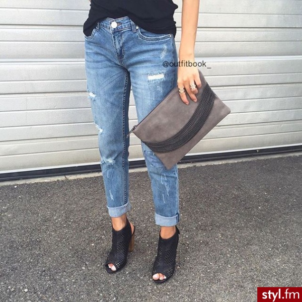 Jeansy Spodnie Moda