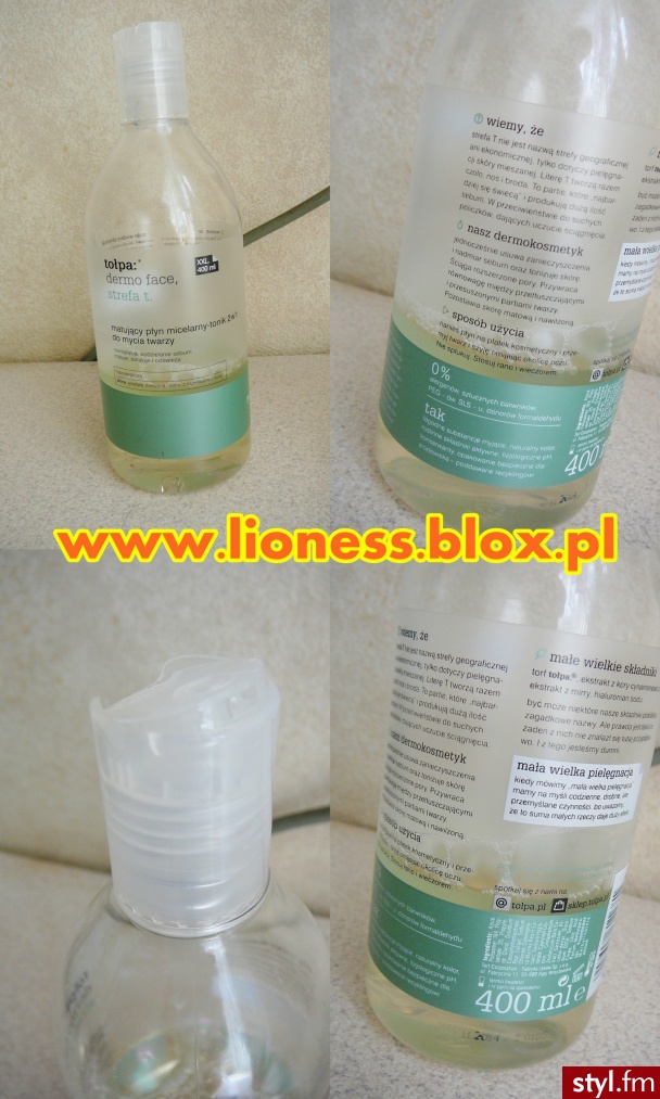 Recenzję tego produktu znajdziecie na FILMIK: http://www.youtube.com/watch?v=SQc3GSMd_MI NOTKA NA BLOGU: http://lioness.blox.pl/2013/08/RECENZJA-Matujacego-micelarnego-toniku-z-firmy.html - Kosmetyki