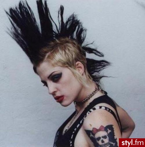 Punk Rock Alternatywne Średnie Fryzury