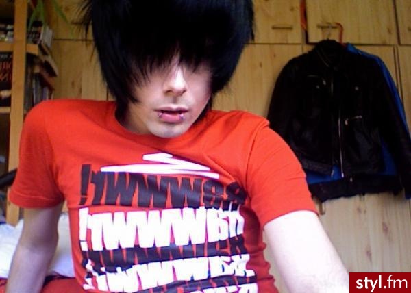 EMO Alternatywne Średnie Fryzury