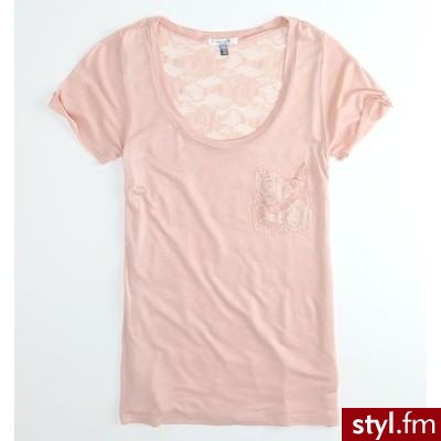 Sound & Matter Tees - Womens - Sound & Matter Eunice Back La... - Polyvore. Pobrano ze strony: http://www.polyvore.com/sound_matter_tees_womens_eunice/thing?id=21936579 - Pozostałe Ciuchy Moda