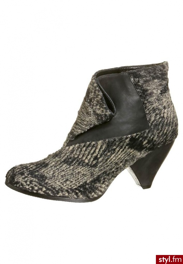 Shani Bar ADVA Botki na obcasie czarny (16) - Botki Buty Moda