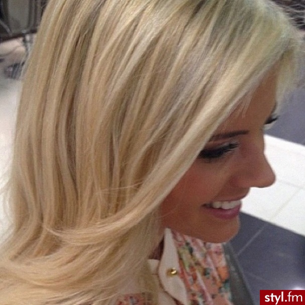 Blond Rozpuszczone Proste Na co dzień Długie Fryzury