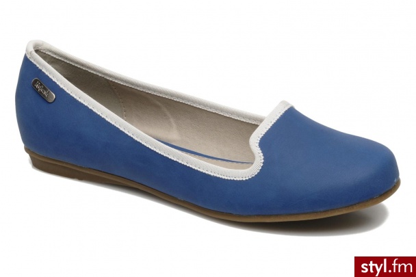 Refresh Balerinki CLIPSO by (Niebieski) - Balerinki Buty Moda
