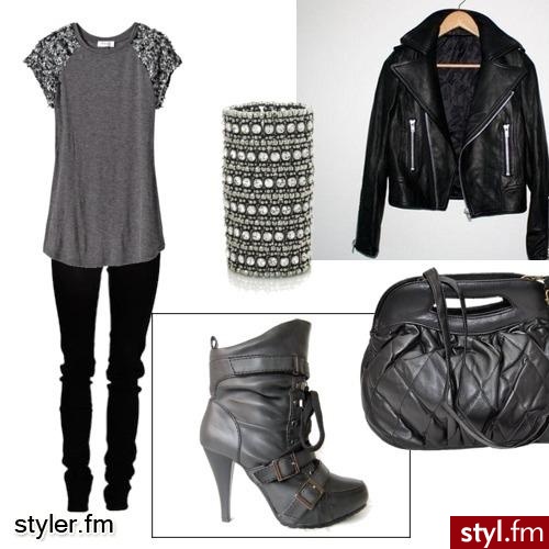 szare czarne - Styler