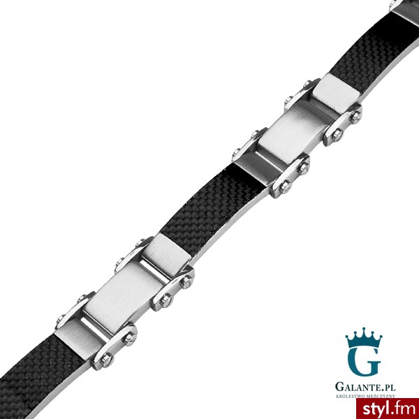 Inspirit Bransoleta męska SB-177 - Bransoletki Biżuteria Moda