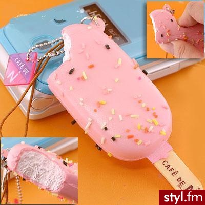 Lody w polewie z posypką (breloczki) - 4.20$ - Pozostałe Dodatki Moda