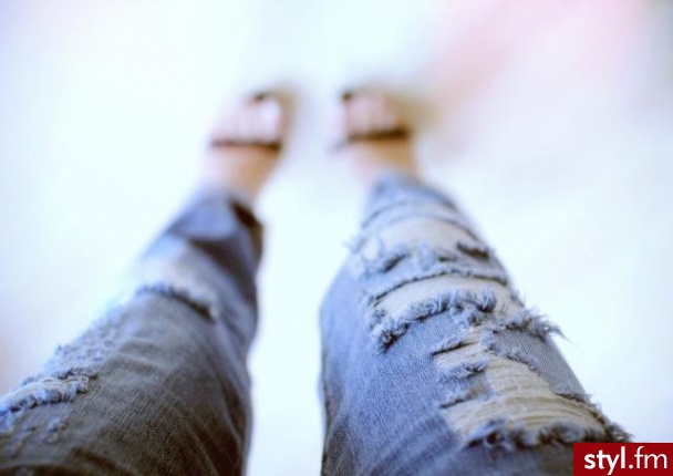 Jeansy Spodnie Moda