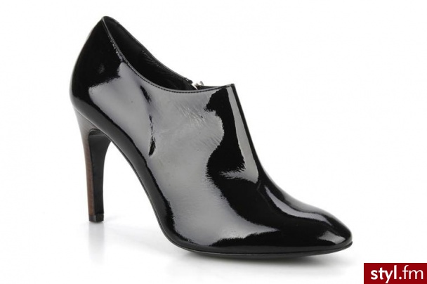 François Najar PÓŁBUTY I BOTKI PERLE C+G BY (CZARNY) (Czarny) - Botki Buty Moda