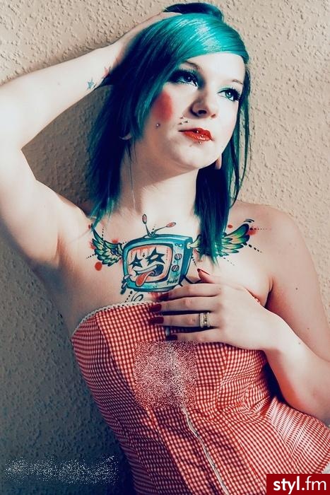 Punk Rock Alternatywne Średnie Fryzury