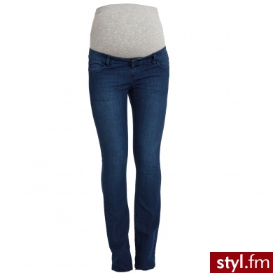 MAMA LICIOUS Spodnie jeansdla kobiet w ciąży CARLA light denim - Pozostałe Spodnie Moda