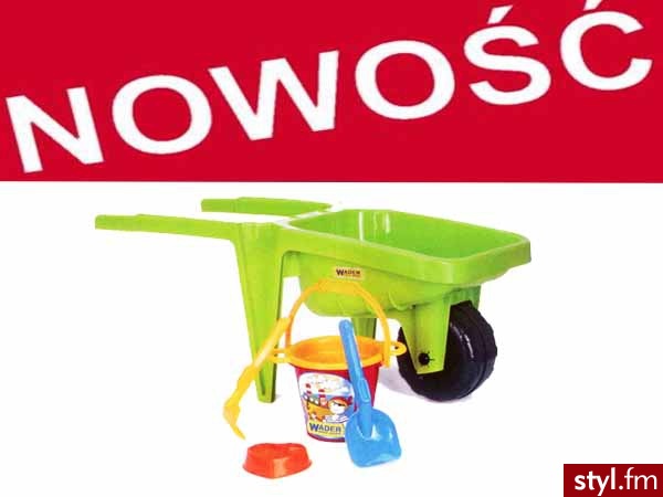 WADER TACZKA PIASKOWA GIGANT 74810 - Dziecko