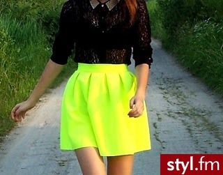 Średnie Spódnice Moda