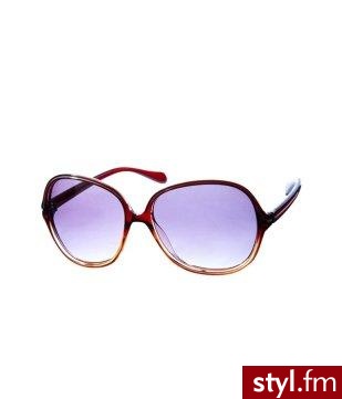 Butterfly-shape sunglasses - Tobacco - Promod. Pobrano ze strony: http://www.promod.eu/accessories/sunglasses/butterfly-shape-sunglasses-tobacco-R2290004085.html - Nakrycia głowy Dodatki Moda