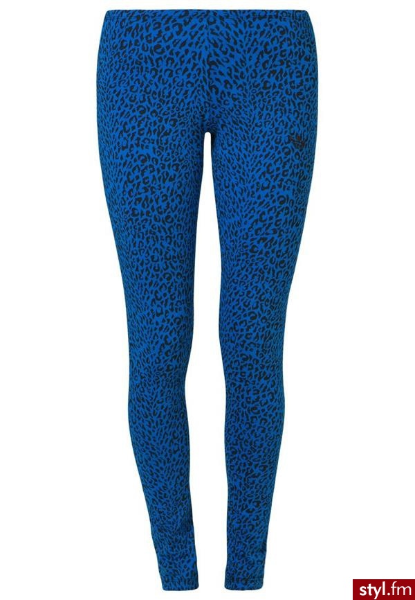 adidas Originals Legginsy niebieski (G76022) - Leginsy Spodnie Moda