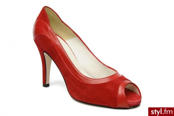Georgia Rose CZÓŁENKA AVANA BY GEORGIA ROSE (Czerwony) - Czółenka Buty Moda