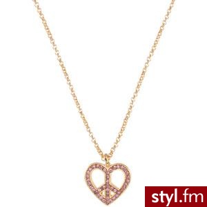 Peace and love necklace <33. 195 PLN ($58) - asos.com - Pozostałe Dodatki Moda