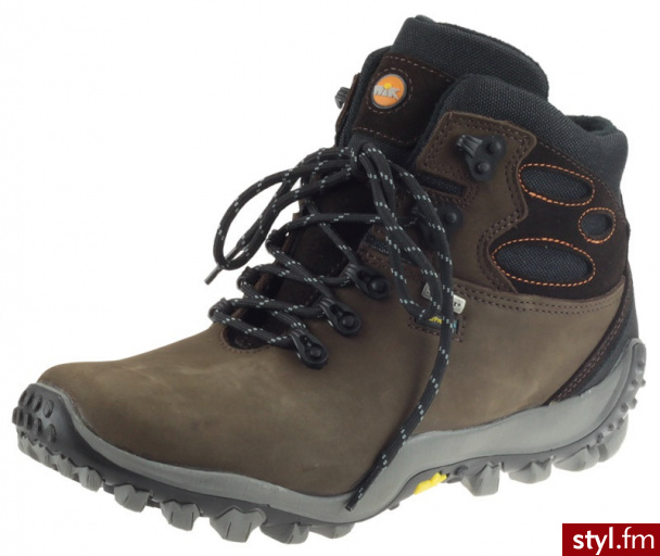 NIK Buty trekkingowe Giatoma Niccoli 0176 Brązowe (nubuk) - Pozostałe Buty Moda
