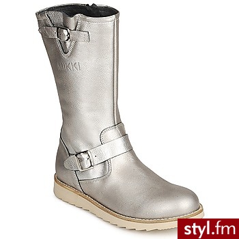 Jopper Buty Dziecko  Mounile Silver - Kozaki Buty Moda