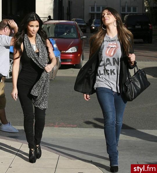 Kim Kardashian And Brittny Gastineau - Moda uliczna Inne Moda