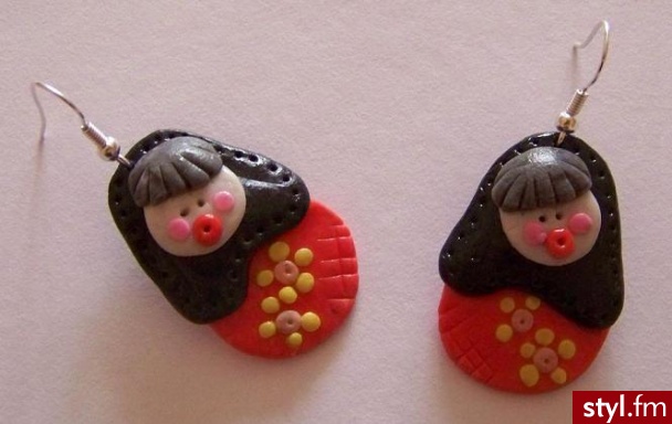 Kolczyki "Matrioszki"-handmade. Kolczyki "Matrioszki"-handmade - Misz-masz