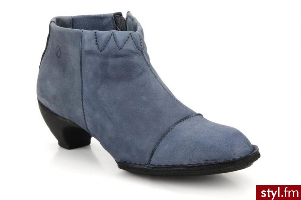Sergio Tomani PÓŁBUTY I BOTKI MINIMA 3303 BY SERGIO TOMANI (Niebieski) - Botki Buty Moda